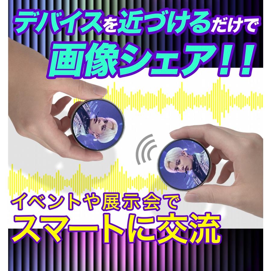 beambox 4way 推し活グッズ 推し活バッジ 推しバッジ 電子缶バッジ