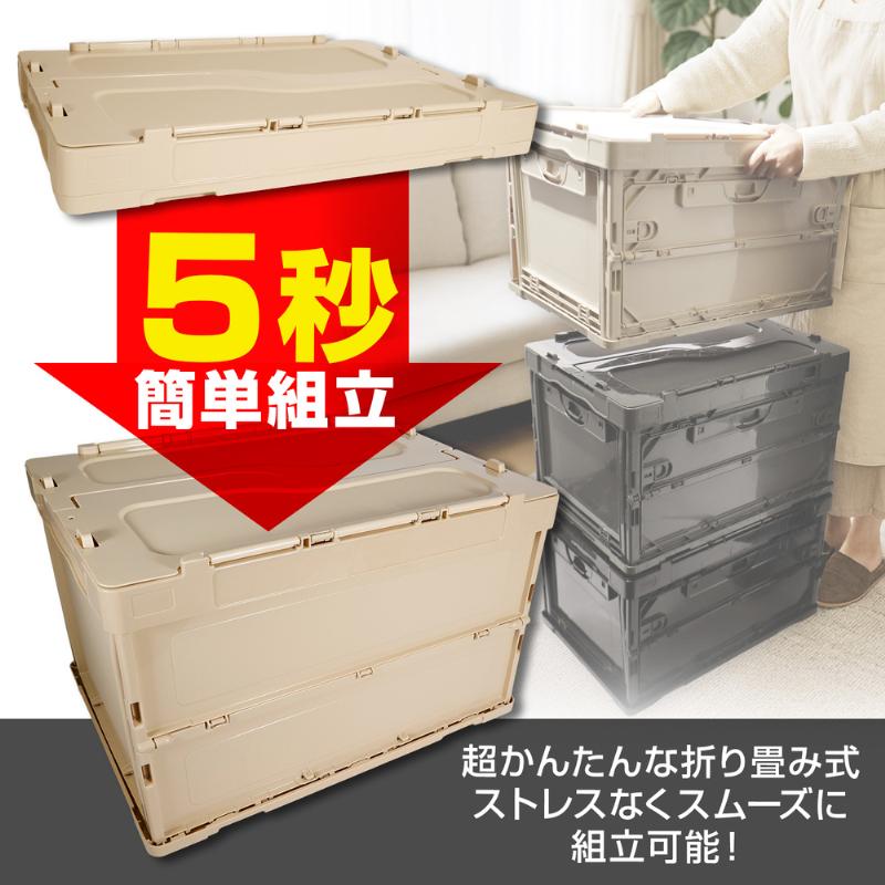 大阪市内より　計3個セット　折り畳みコンテナ クリア中窓付き　中窓付き　窓付き　引き出し窓付き　引き出し　折り畳み式　折りたたみ 楽天市場】折りたたみコンテナ 窓付きの通販