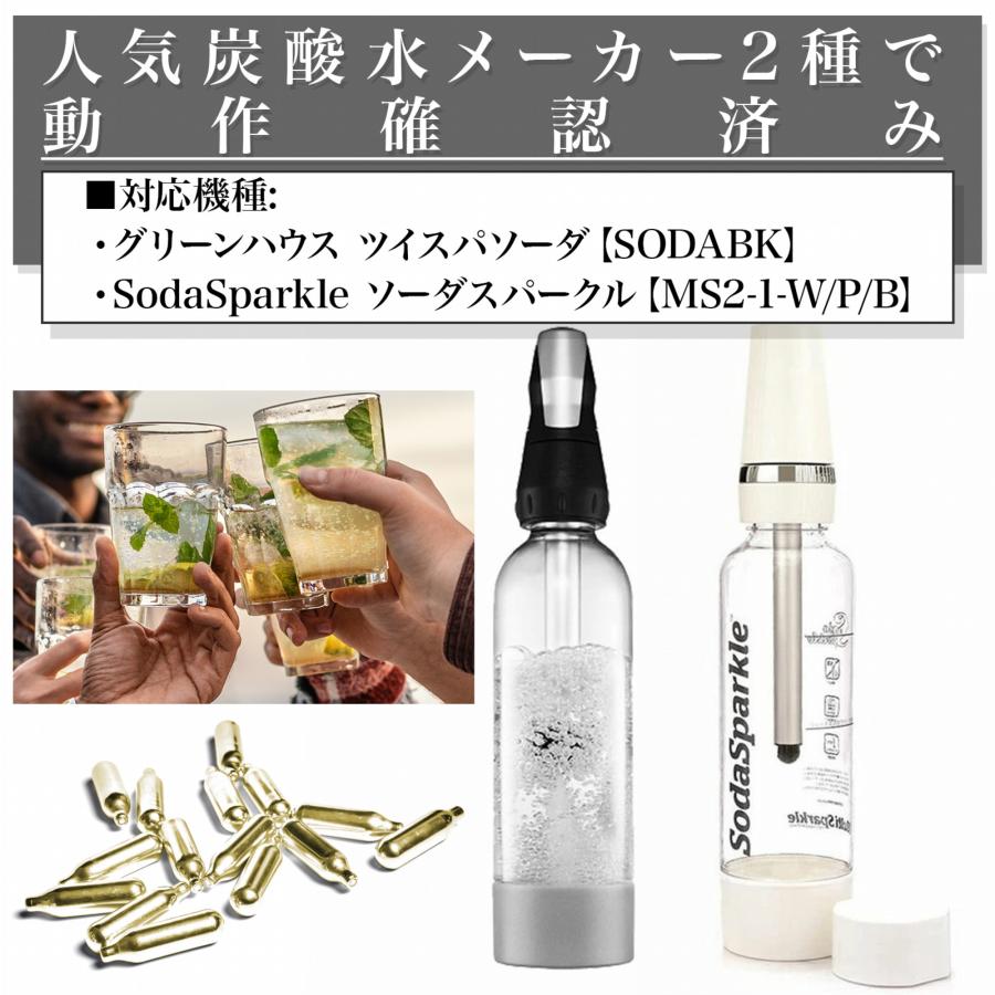 炭酸水用 ガスカートリッジ 60本セット 大容量 お酒 飲料 ツイン 炭酸水用 ガスカートリッジ 60本セット 大容量 お酒 飲料 ツイン