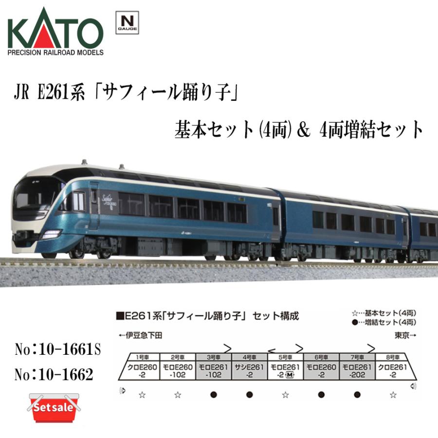 カトー 【セット販売】No:10-1661S KATO E261系「サフィール カトー 【セット販売】No:10-1661S KATO E261系「サフィール