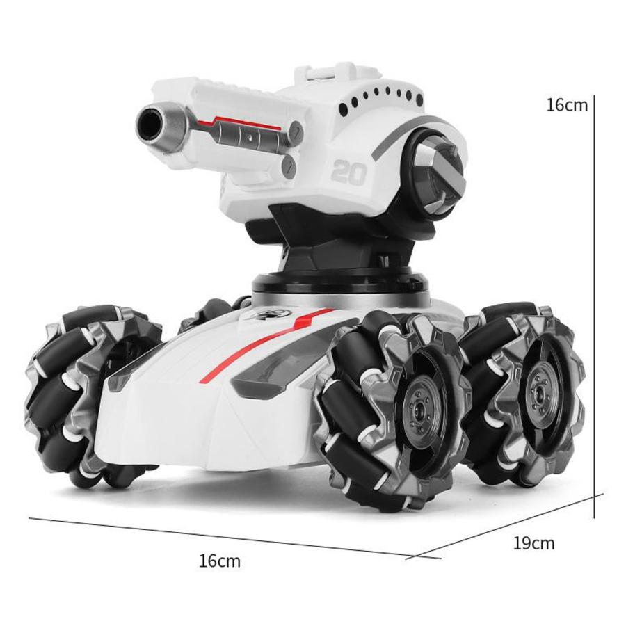 【ポイント10倍】戦車 ラジコン オフロード 3種類の砲塔がセットのバトルタンクラジコン RC ハンドジェスチャーリモコン プレゼント ラジコン ギフト クリスマス｜alicemall｜14