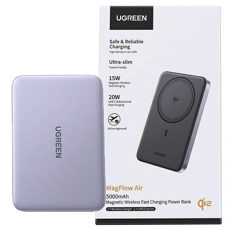 UGREEN Air モバイルバッテリー PB580 5000mAh 8.6mm : アリスモール