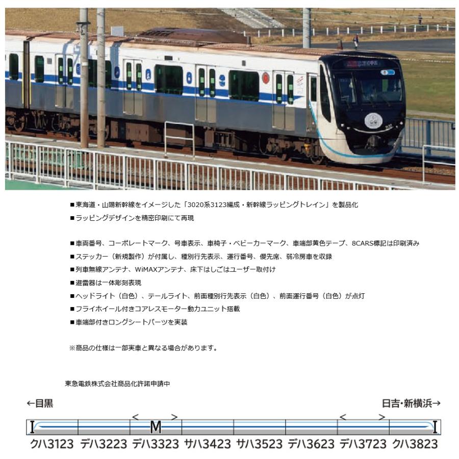 グリーンマックス 【予約 2→3月予定】No:50790 東急電鉄3020系 グリーンマックス 【予約 2→3月予定】No:50790 東急電鉄3020系