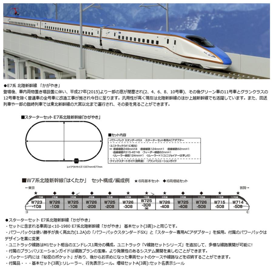 カトー No:10-006 KATO スターターセット JR E7系北陸新幹線 カトー No:10-006 KATO スターターセット JR E7系北陸新幹線