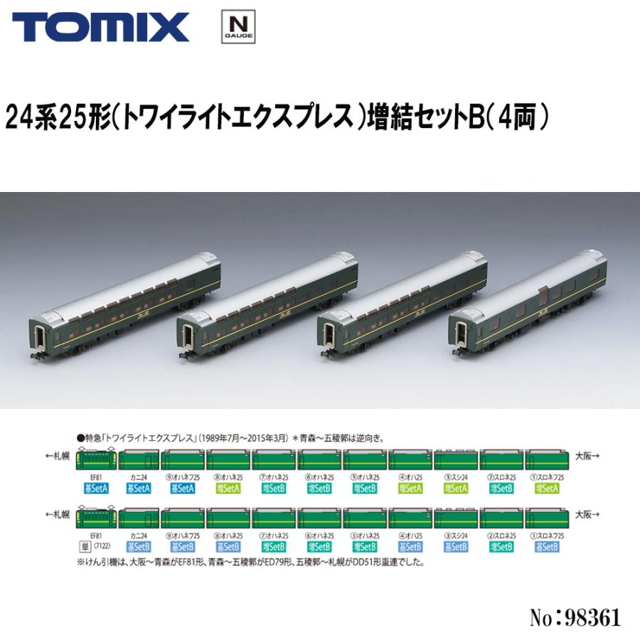 タイムセール24系24形25形 日本海TOMIXマイクロエース12両バラ売り不可