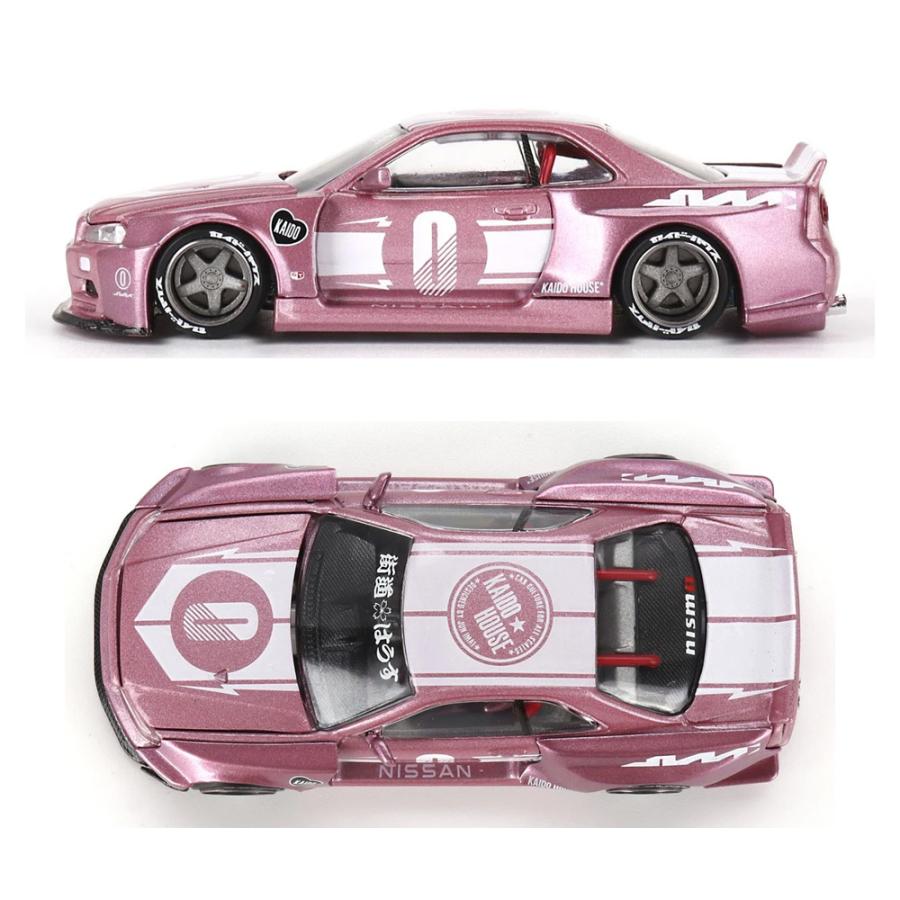 MINI-GT No:KHMG128 1/64 Nissan スカイライン GT-R R34 KAIDO MINI-GT No:KHMG128 1/64 Nissan スカイライン GT-R R34 KAIDO