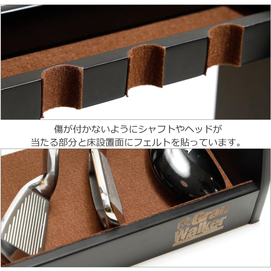 ゴルフクラブ ディスプレイ ラック 5本 ゴルフクラブスタンド クラブ