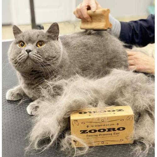 犬猫の抜け毛取り ZOOROゾロ グルーミングコーム ミニ : alicesdogcat