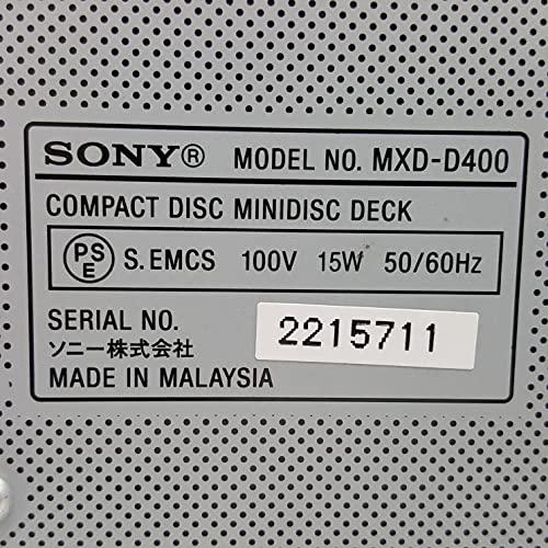 SONY MD据置型 MXD-D400 :B0000C90JW-A2M78UBAJ391N3-20230526:ありすショップ - 通販