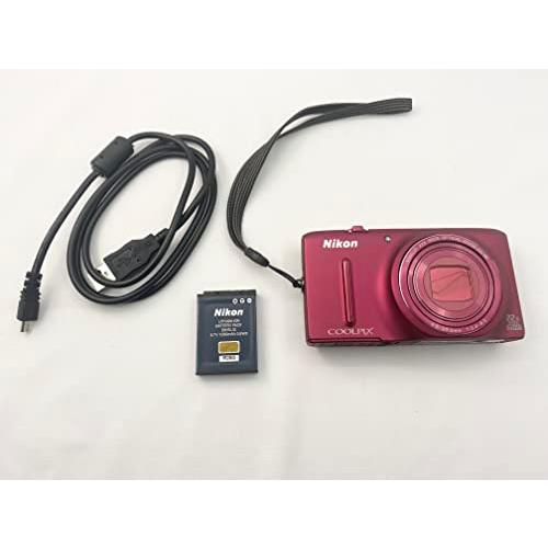 Nikon デジタルカメラ COOLPIX S9500 光学22倍ズーム Wi-Fi対応 ヴェルヴェットレッド S9500RD