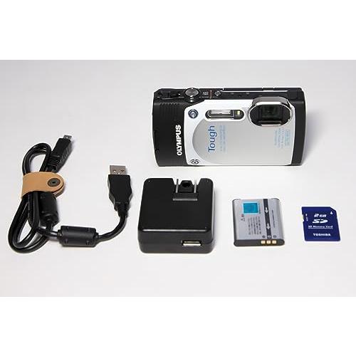 OLYMPUS デジタルカメラ STYLUS TG-850 Tough ホワイト 防水性能10m 可動式液晶モニター TG-850 Tough