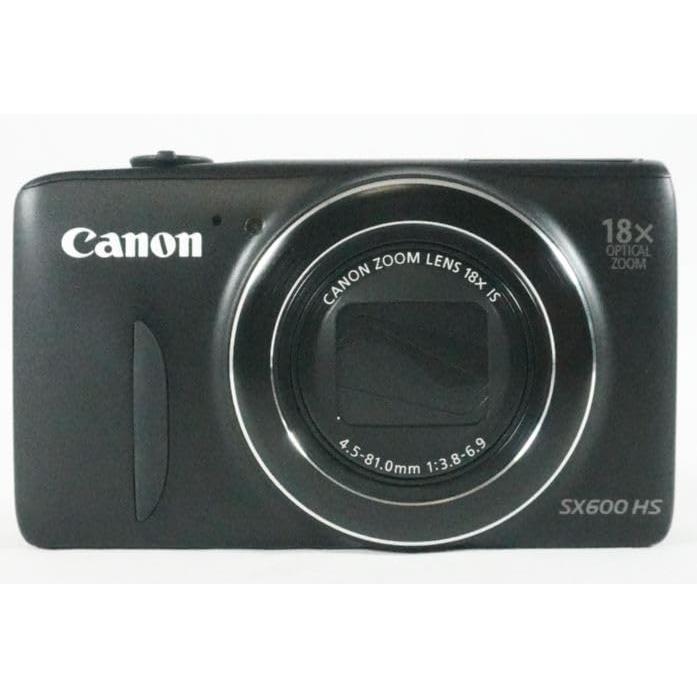 値頃 Canon デジタルカメラ Power Shot SX600 HS ブラック 光学18倍ズーム PSSX600HS(BK)