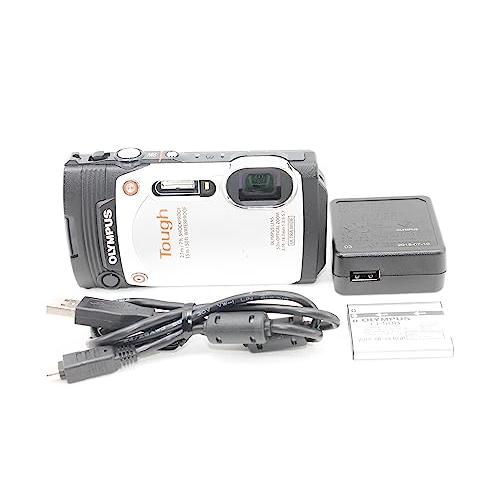 OLYMPUS デジタルカメラ STYLUS TG-860 Tough ホワイト 防水性能15m 可動式液晶モニター TG-860 WHT