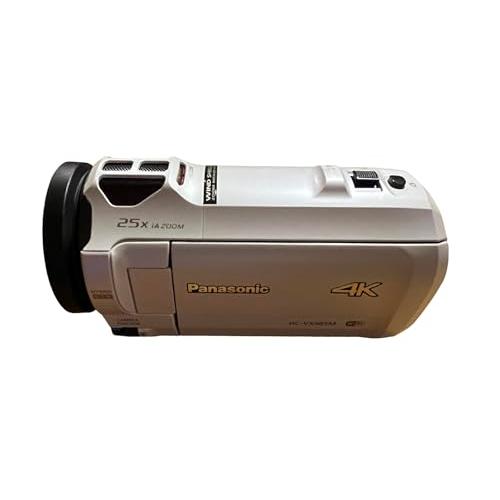 スーパーSALE限定 パナソニック 4K ビデオカメラ VX985M 64GB あとから補正 ホワイト HC-VX985M-W