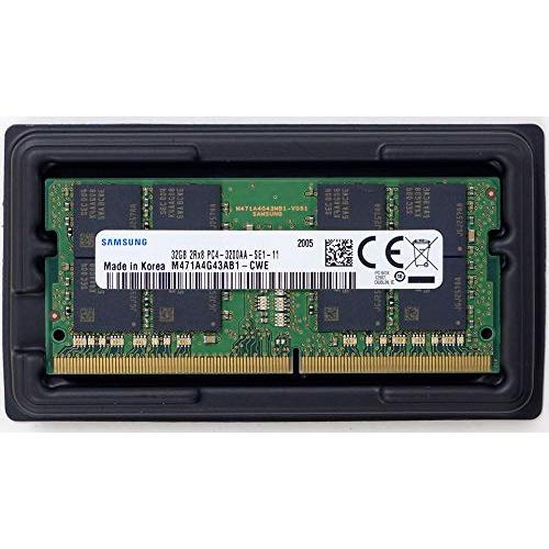Samsung DDR4-3200 ノートPC用メモリ 32GB(16GBx2) 2Rx8 デュアル