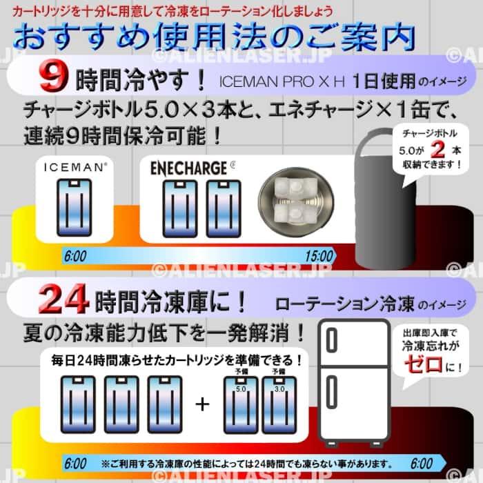 ボトル合計4本 ICMPH-GRV-SET アイスマン プロハイブリッド グリーン +ボトル2本 |  | 02