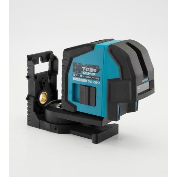 送料無料 1年保証 山真 ヤマシン SG-GP2+SG-AD+SG-TG-Gセット レーザー下げ振り グリーン 本体+アダプター+ターゲット |  | 08