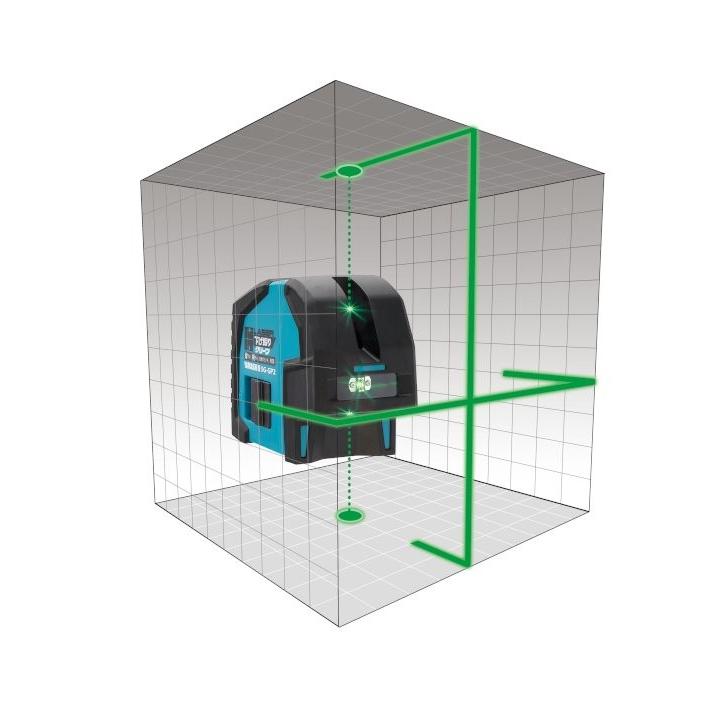 送料無料 1年保証 山真 ヤマシン SG-GP2+SG-ADセット レーザー下げ振り