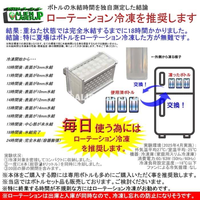 ボトル合計5本 ICMPX2-BLV-SET アイスマン プロＸ2 ブラック 本体+ボトル4本 山真 |  | 01