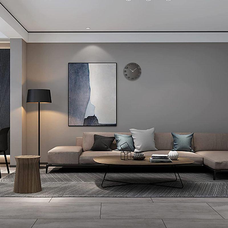 生まれのブランドで Ifend 装飾 連続秒針 インテリア 寝室 自宅 4色 35cm 大きい シンプル 北欧 静音 掛け時計 デジタル おしゃれ 壁掛け時計 置き時計 Www We Job Com