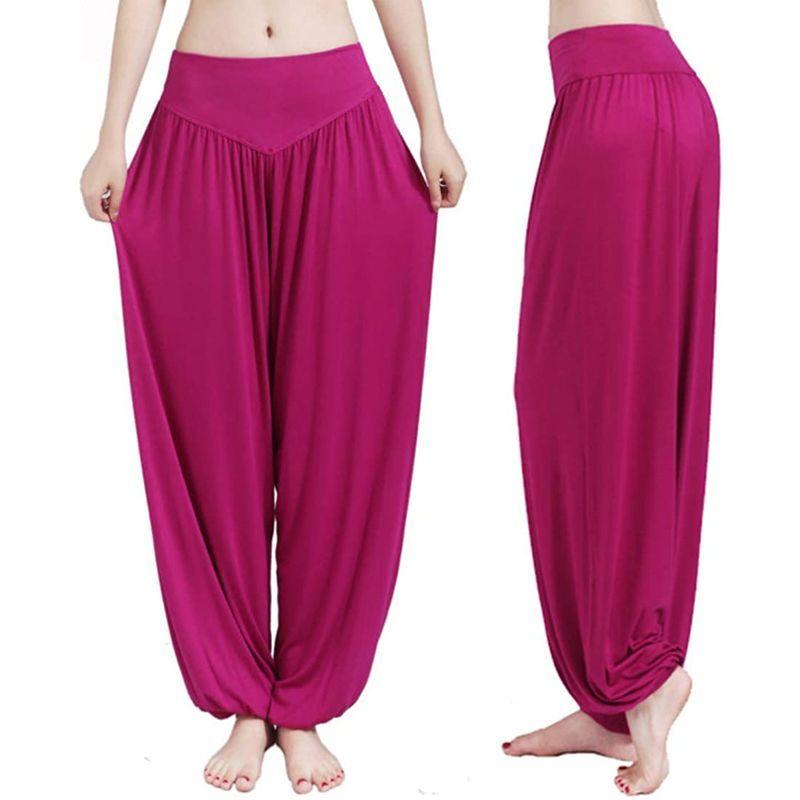 完璧 A Craft ヨガ パンツ レディース サルエル よく伸びる 吸汗速乾素材 10分丈 ワインレッド カーキ ディープグレー Materialworldblog Com