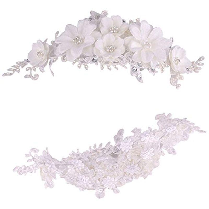 品質が Yzg 花嫁 ウェディング ヘッドドレス ドレス アクセサリー カチューシャ コサージュ 髪飾り 和装にも 結婚式 ティアラ ヘッドアクセサ Materialworldblog Com
