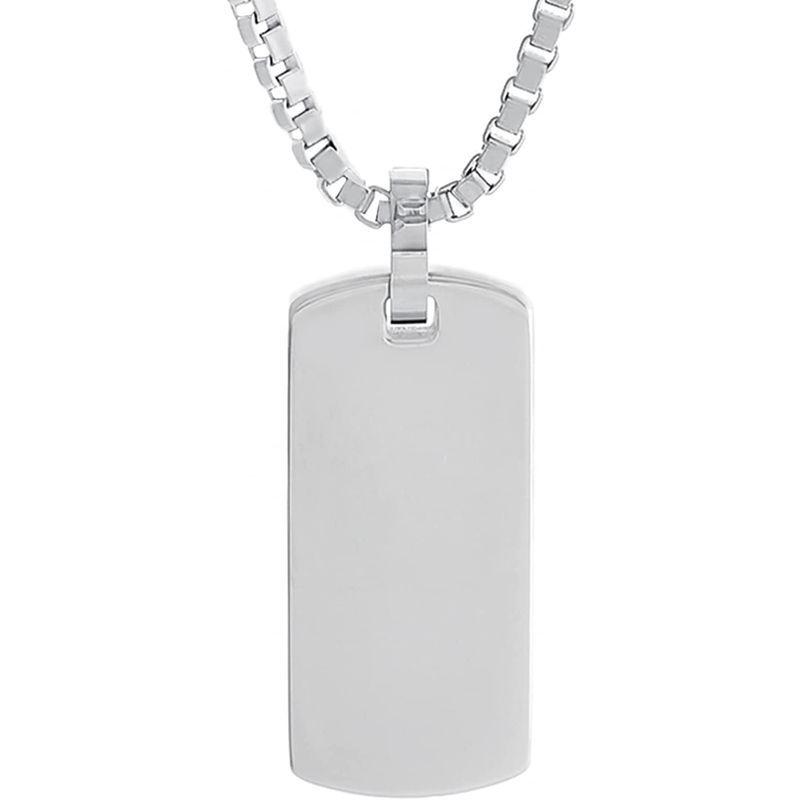 １着でも送料無料 Truelements トルゥーエレメント ネックレス メンズ サージカル ステンレス 太陽神 ドッグタグ プレート 金属 アレルギー 3 Materialworldblog Com