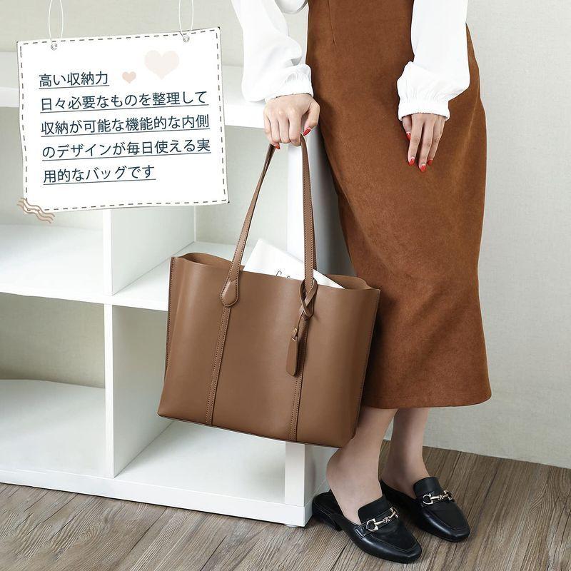 Viney バッグ トートバッグ レディース 牛革 バッグ マザーズバッグ ハンドバッグ 携帯電話アクセサリー 通勤 大容量 鞄女性用 Pico 2way 牛革 軽量 肩掛け Align
