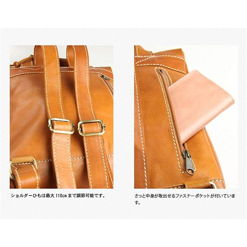 fes/フェス カウレザーリュックサック (キャメル) カウレザーリュックサック キャメル 本革 カウレザー