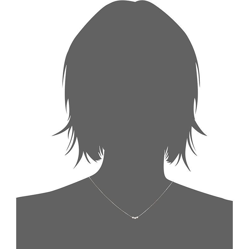 ブルーム BLOOM K10 ホワイトゴールド ダイヤモンド ネックレス 0344-1474-0016-0000 BLOOM K10 ホワイトゴールド ダイヤモンド ネックレス 3cm