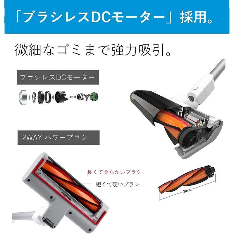 健康家電 レイコップ UV コードレス スティッククリーナーRSC-300JPWH 