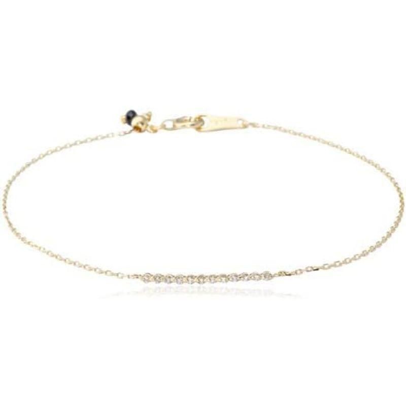 【希少品】 アガット agete K10ダイヤモンドブレスレット 1013311404908999 【CEG6970701829】(24318円)