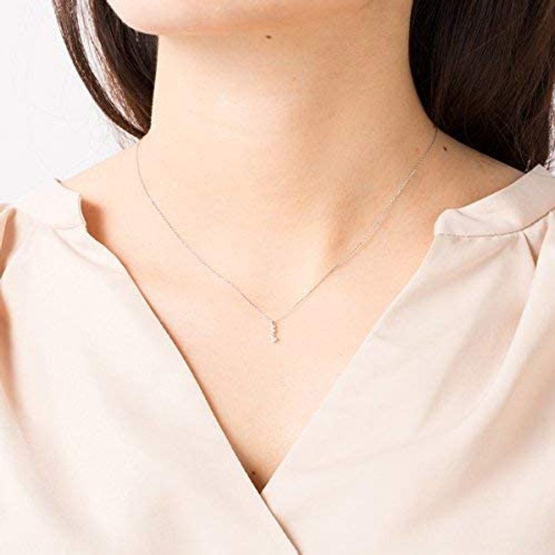 4℃(ヨンドシー) ダイヤモンドK10ホワイトゴールド(WG) ネックレス 111736123202 ヨンドシー ダイヤモンドK10ホワイトゴールド WG ネックレス