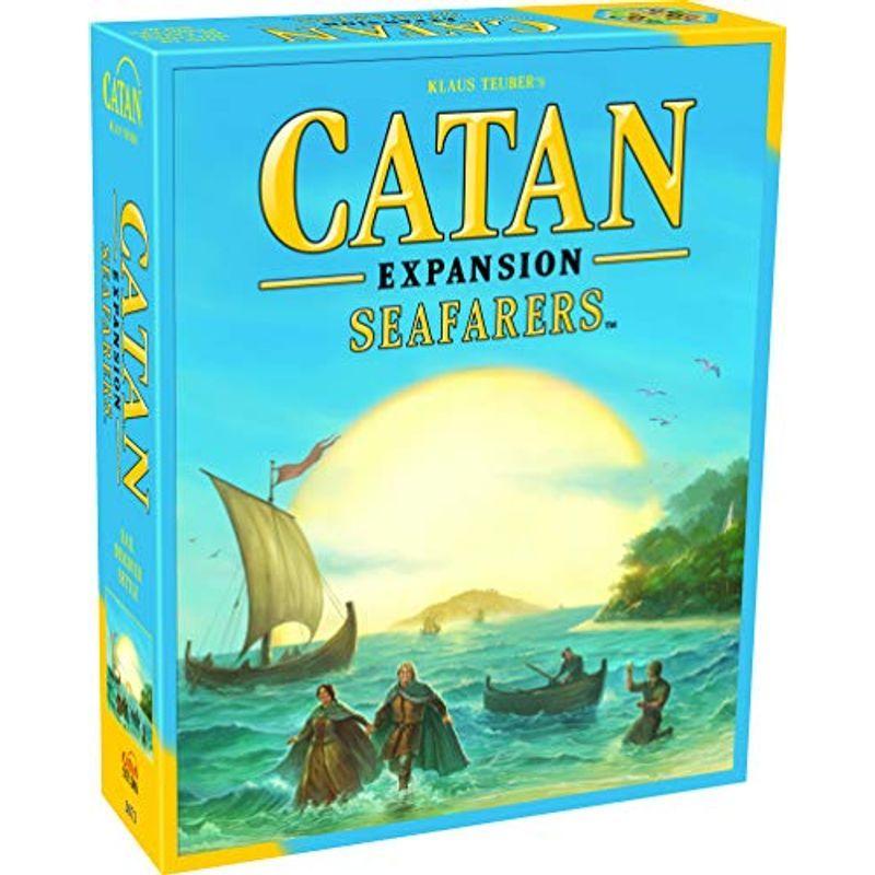 Catan Seafarers ボードゲーム 拡張 ファミリーボードゲーム 大人と家族のためのボードゲーム アドベンチャーボード