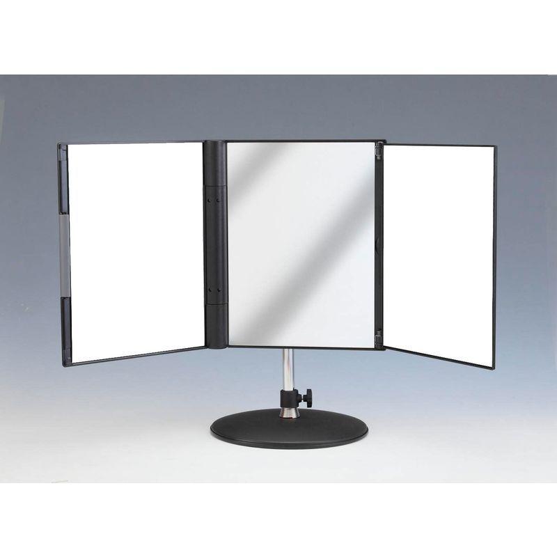 新型 スリーウェイミラースタンドミラー三面鏡(黒)     商品情報    【商品名】　新型 スリーウェイミラースタンドミラー三面鏡(黒) 【商品説明】　 【サイズ】　高さ : 21 Q1152257826(10196円)