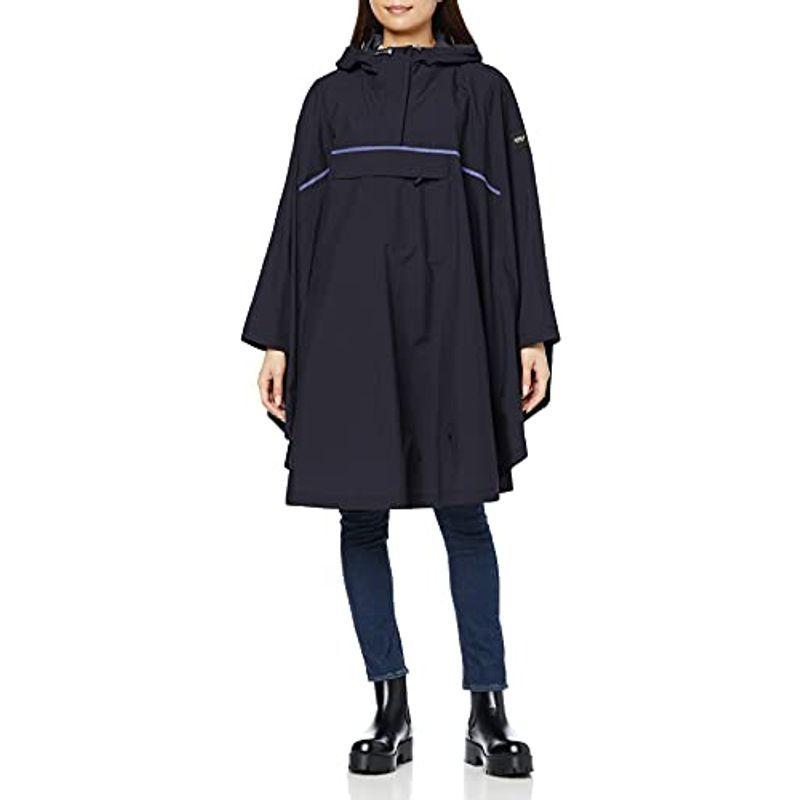 エーグル Alilaのエーグル レインコート コート アウター レディースファッション 公式 透湿防水 オビゥ ポンチョ ダークネイビー レディース 8 Alila