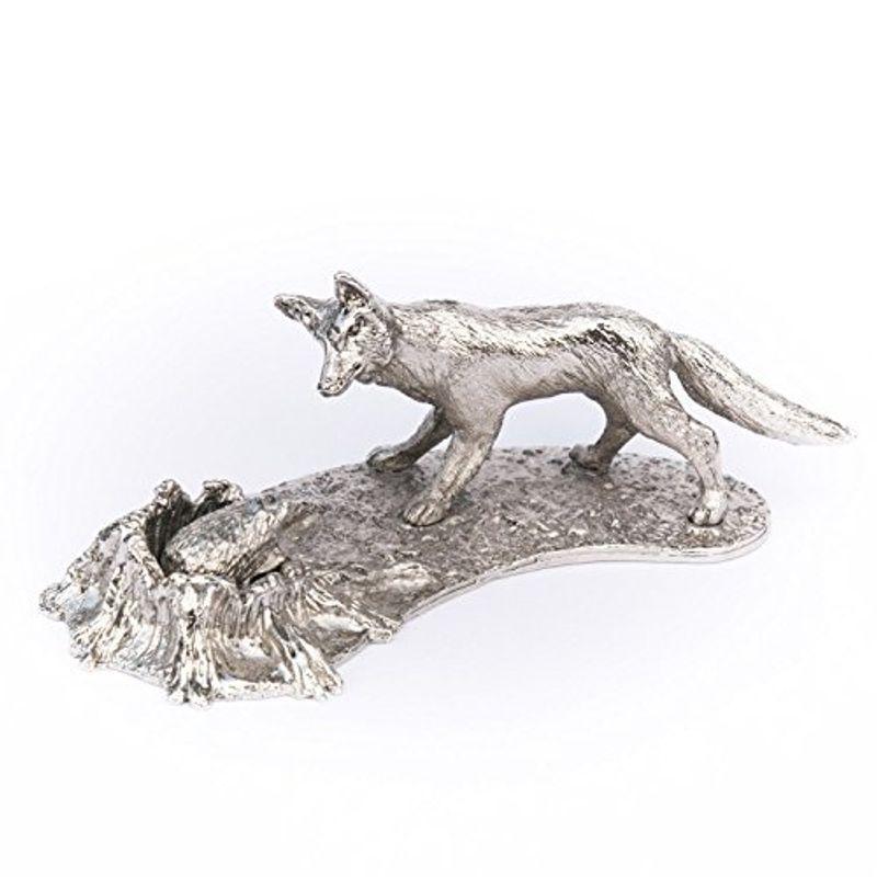 キツネとハリネズミ（オーナメント） イギリス製 アニマル アート フィギュア コレクション キツネとハリネズミ（オーナメント） イギリス製 アニマル アート