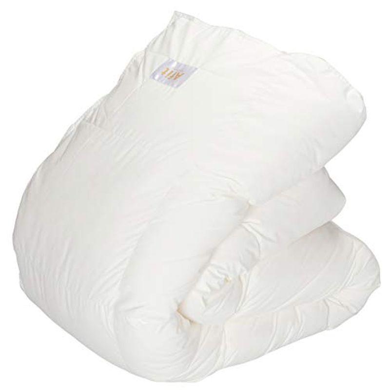 東京 西川 掛け布団 シングル 洗える まるで羽毛の掛け心地 保温 調温 ふんわり軽い へたりにくい 圧縮収納OK ホコリ出にくい ダニを通