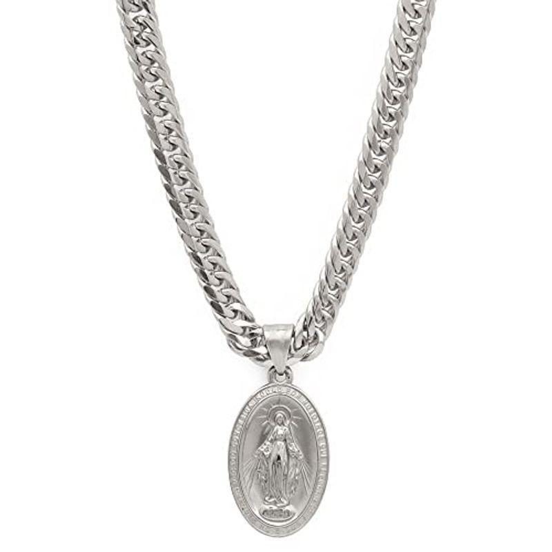 silver KYASYAネックレス 喜平 メンズ ステンレス アクセサリー ペンダント トップ チェーンネックレス ヒップホップ 大人 B