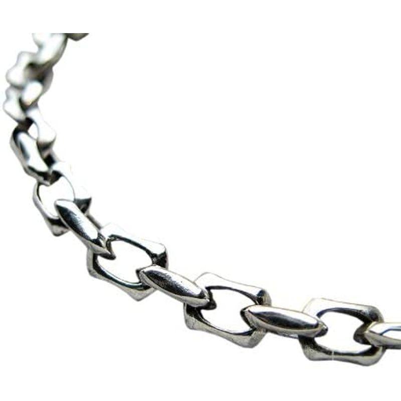 シルバーワン ma サイズ調整可 6mm 50cm極太アンカーカット シルバー925ネックレス チェーン メンズ ma サイズ調整可 6mm 50cm極太アンカーカット シルバー925ネックレス チェーン メンズ