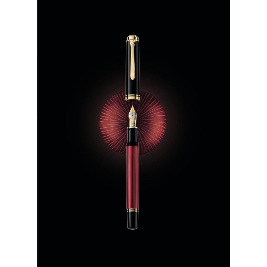 Pelikan（ペリカン） 万年筆 スーべレーン M600 レッドストライプ