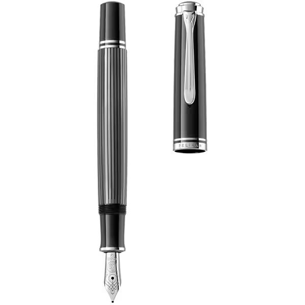Pelikan（ペリカン） 万年筆 スーべレーン M605 ブラックストライプ