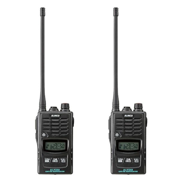 ALINCO DJP240L トランシーバー 充電器付き ALINCO インカム アルインコ DJ-P240L+充電器+バッテリー+