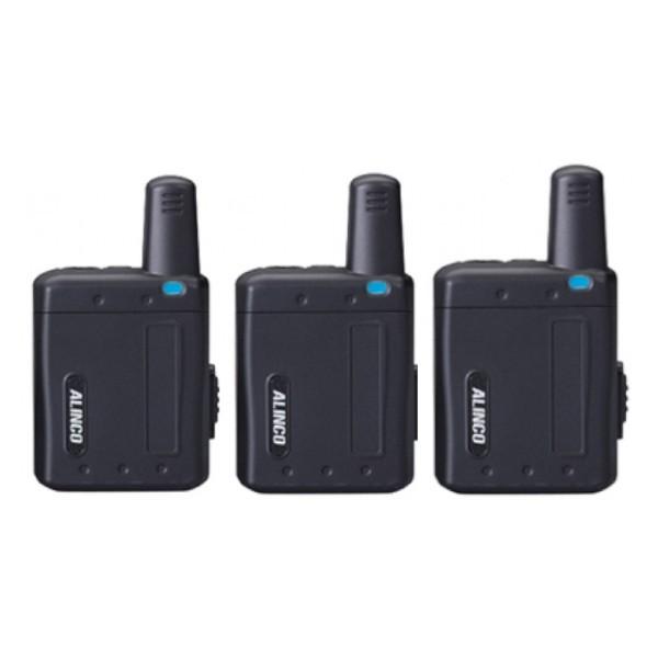 ALINCO インカム アルインコ DJ-PX5-B （ブラック） 3台セット 超小型