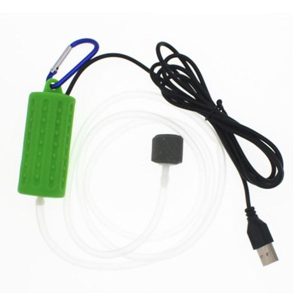 エアーポンプ 釣り 水槽 静音 小型 バッカン USB 給電 エアポンプ 酸素 ポンプ | ブランド登録なし | 05