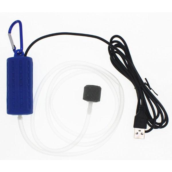エアーポンプ 釣り 水槽 静音 小型 バッカン USB 給電 エアポンプ 酸素 ポンプ | ブランド登録なし | 02