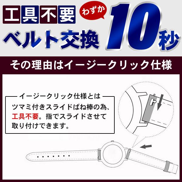 時計 ベルト 交換 腕時計 革 スマートウォッチ Dバックル 工具 スライド ばね 棒付き 20mm 22mm 方法｜alioli｜11