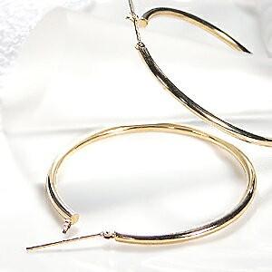 K18 YG ゴールド ピアス 地金ピアス フープピアス フープ hoop K18 YG ゴールド ピアス 地金ピアス フープピアス フープ hoop