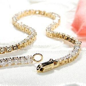 Pt900 K18YG 3.00ct ダイヤモンド テニス ブレスレット ダイヤ Pt900 K18YG 3.00ct ダイヤモンド テニス ブレスレット ダイヤ