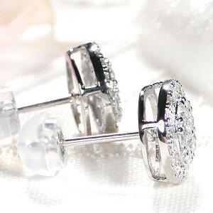 Pt900 0.6ct ダイヤモンド サークル ピアス 丸 ラウンド ダイヤ Pt900 0.6ct ダイヤモンド サークル ピアス 丸 ラウンド ダイヤ